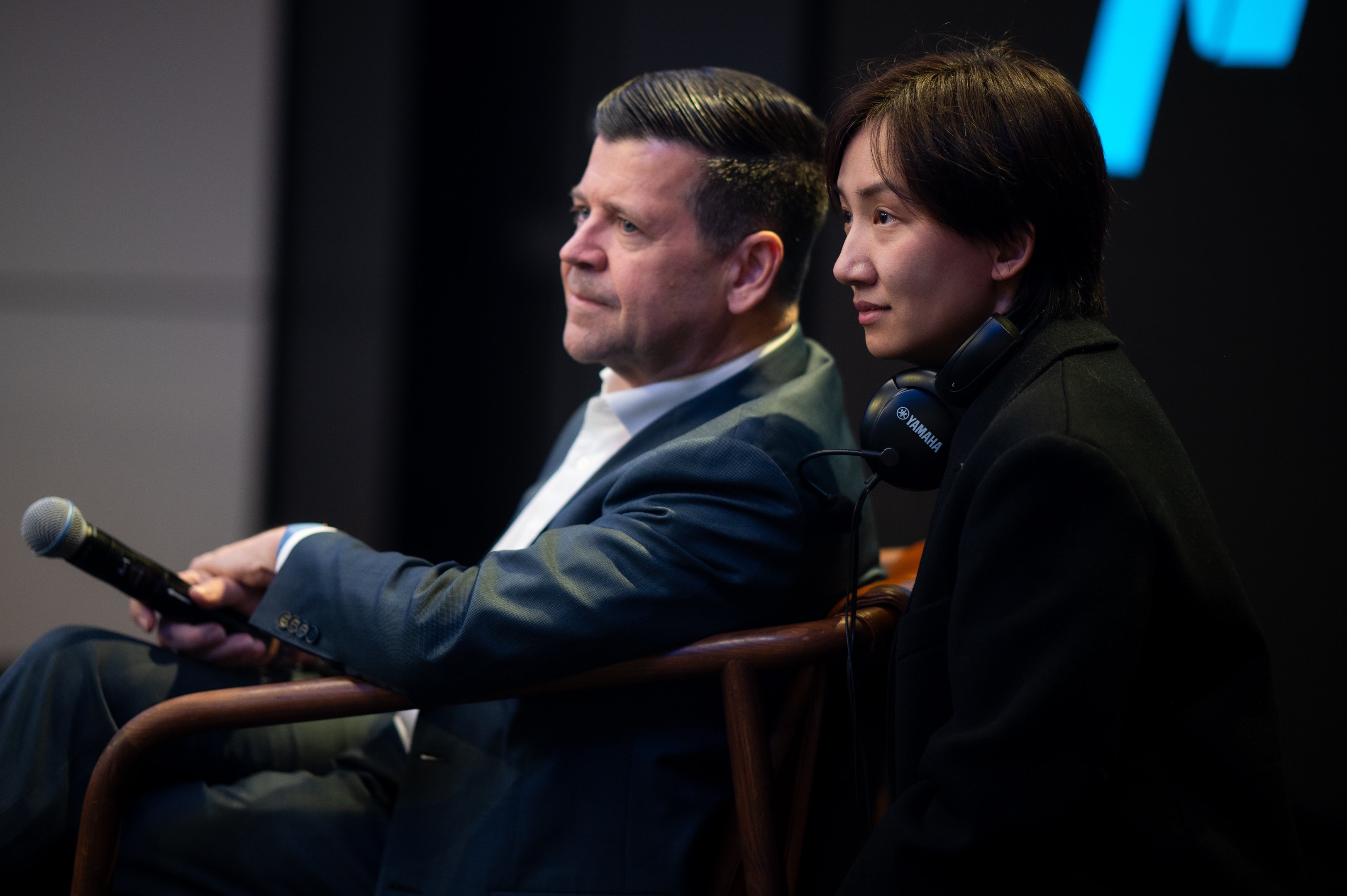 Panel interpretation — corporate event